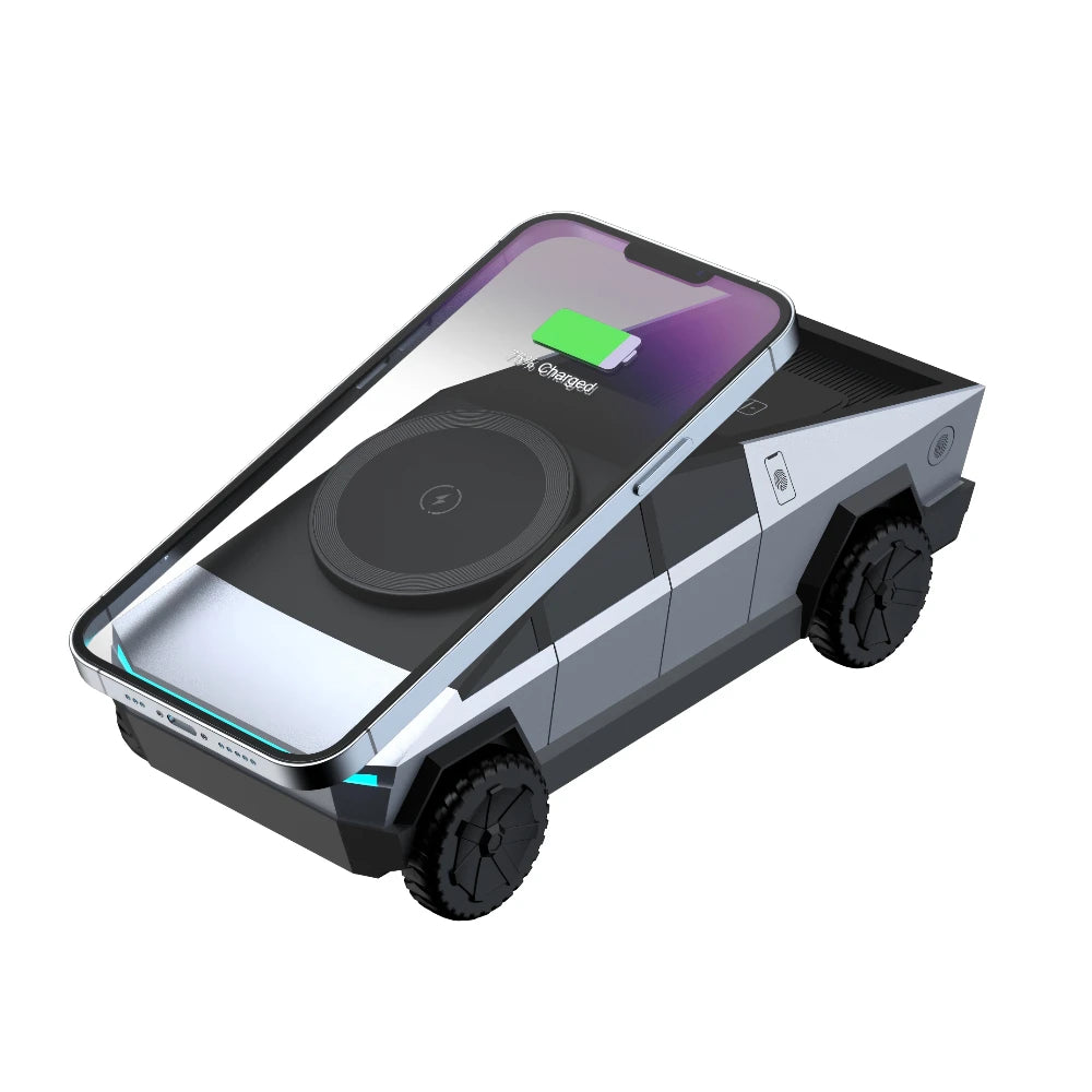 Desktop Cyber 3 in 1 Magnetic Fast Wireless Charger Phone Stand for Iphone 17 16 Pro Max Apple & Samsung Watch Airpods Pro