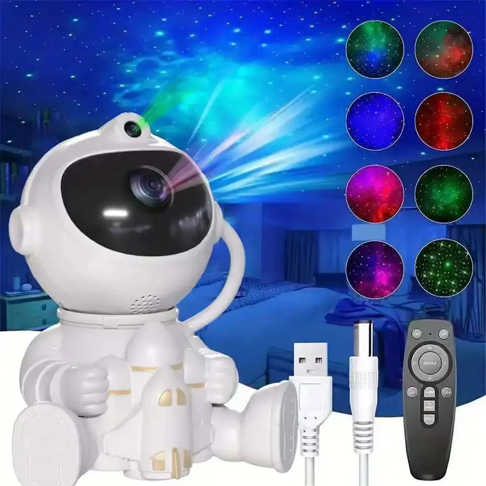 Astronaut Galaxy Projector, Galaxy Night Light Projector for Bedroom,Gift for Kids Birthdays,Christmas