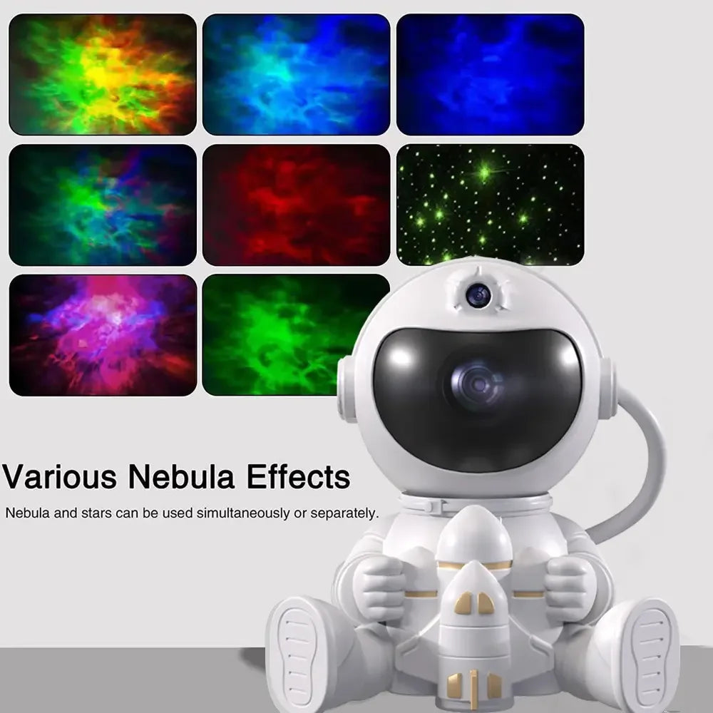 Astronaut Galaxy Projector, Galaxy Night Light Projector for Bedroom,Gift for Kids Birthdays,Christmas