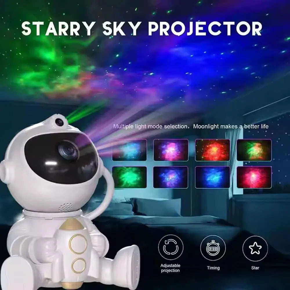 Astronaut Galaxy Projector, Galaxy Night Light Projector for Bedroom,Gift for Kids Birthdays,Christmas